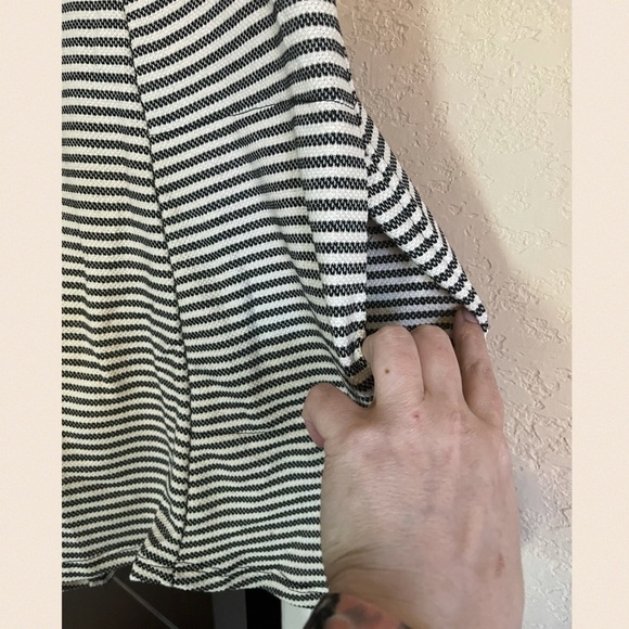 New!! Striped Racerback Oversized Romper - Picture 7 of 9